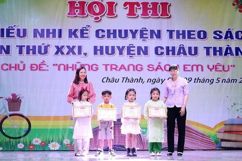 Bế mạc Hội thi 'Thiếu nhi kể chuyện theo sách' huyện Châu Thành lần thứ XXI năm 2025