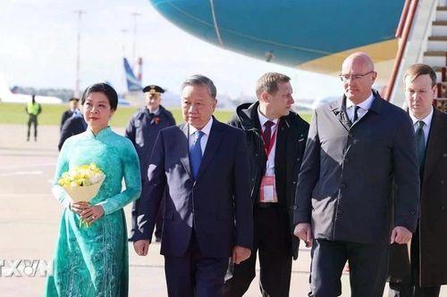 Tổng Bí thư bắt đầu thăm chính thức Nga và dự kỷ niệm 80 năm Ngày Chiến thắng