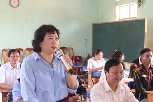 Lũh Rưng cần phát huy tinh thần đoàn kết, xây dựng chi bộ vững mạnh