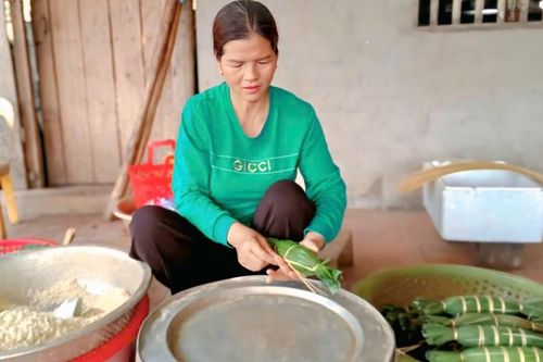 Thanh mát bánh gio Đình Lập