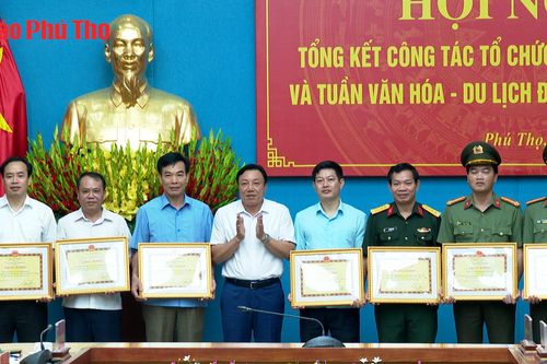 Tổng kết công tác tổ chức Giỗ Tổ Hùng Vương và Tuần Văn hóa Du lịch Đất Tổ năm Ất Tỵ 2025