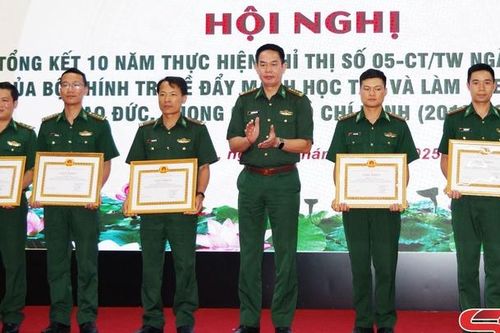 Bộ đội Biên phòng tỉnh tổng kết 10 năm thực hiện Chỉ thị số 05-CT/TW của Bộ Chính trị
