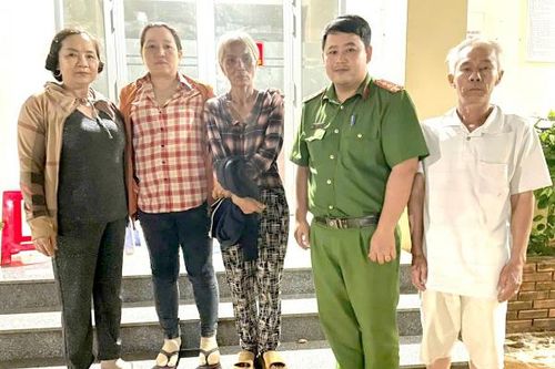 Công an xã giúp một gia đình tìm được người thân sau 7 tháng đi lạc