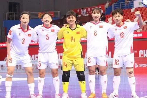 Việt Nam thắng trận thứ hai tại giải futsal nữ châu Á