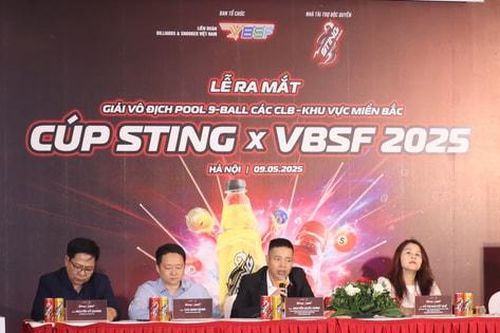 Khởi động Giải billiards pool 9-ball các câu lạc bộ khu vực miền Bắc