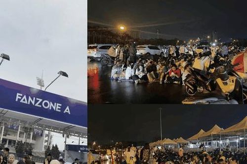 Concert ATSH D-6: Khán giả bất chấp trời mưa lớn, xếp hàng xuyên đêm giữ chỗ