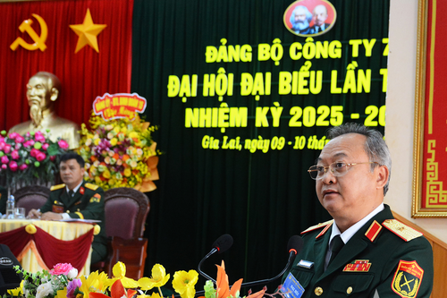 Đảng bộ Công ty 75 (Binh đoàn 15) lãnh đạo hoàn thành tốt các nhiệm vụ, các mặt công tác