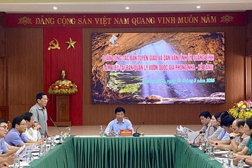 Phong Nha – Kẻ Bàng: Đẩy mạnh bảo tồn và phát triển du lịch gắn với chuyển đổi số