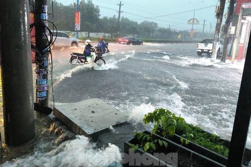 Mưa lớn gây nhiều thiệt hại, một người nghi bị nước cuốn mất tích