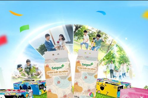 Giấy Sài Gòn lan tỏa thông điệp yêu thương