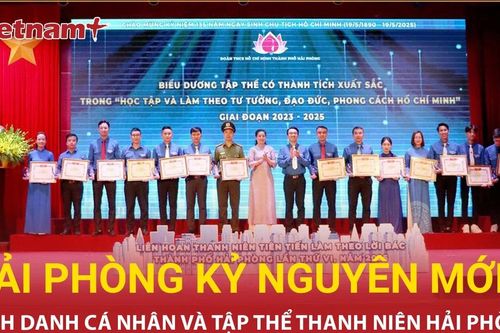 Hải Phòng: Thanh niên tiêu biểu tiếp thêm động lực xung kích kỷ nguyên mới
