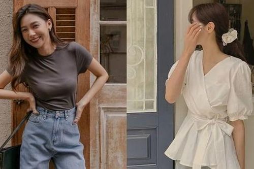 4 mẫu áo mùa hè giúp vóc dáng thon thả hơn