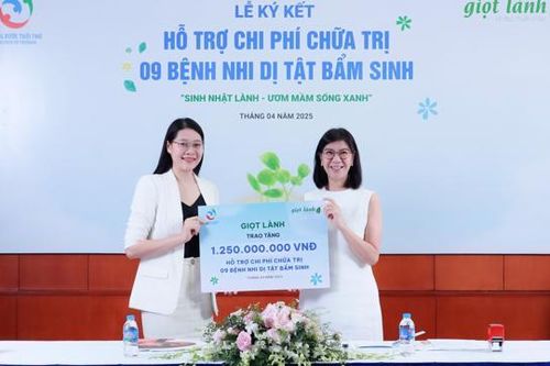 Giọt Lành đồng hành cùng Quỹ Nâng bước tuổi thơ