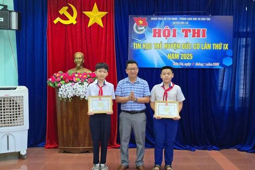 Đức Cơ trao 35 giải tại Hội thi tin học trẻ lần thứ IX năm 2025