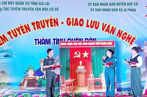 Lực lượng vũ trang đẩy mạnh tuyên truyền pháp luật tại cơ sở