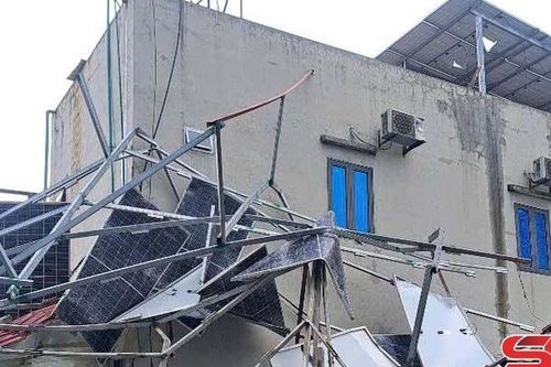 Mưa to, gió lốc gây thiệt hại nhiều tài sản tại xã Chiềng Pằn, huyện Yên Châu