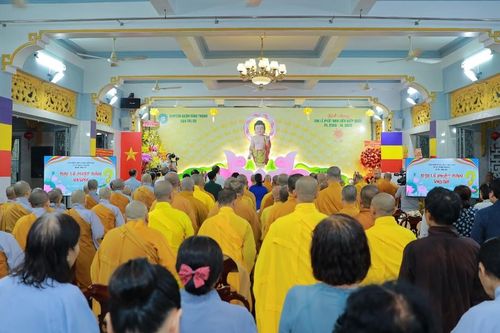 Ban Trị sự Phật giáo Q.Bình Thạnh trang nghiêm tổ chức Đại lễ Phật đản Phật lịch 2569 tại chùa Dược Sư