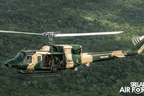 Trực thăng quân sự Sri Lanka rơi khi bay huấn luyện, 6 người thiệt mạng