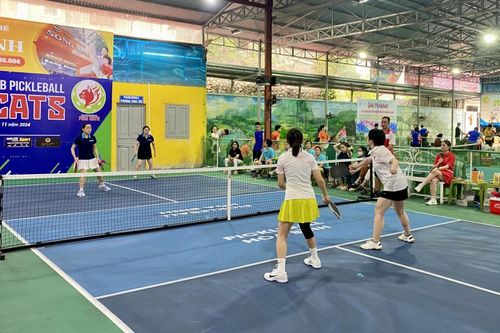 Giải Pickleball các cơ quan trên địa bàn phường Sông Hiến (Thành phố)