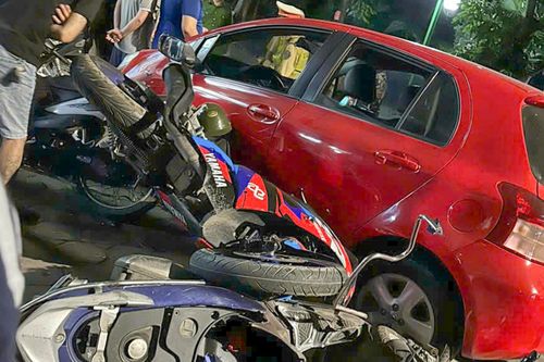 Vụ ô tô tông liên hoàn 6 xe máy ở Hà Nội: Kết quả nồng độ cồn, ma túy của tài xế