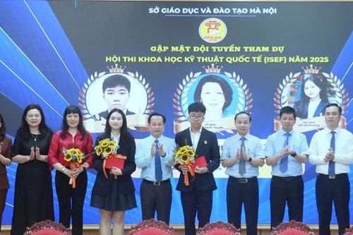 9 dự án của học sinh Việt Nam dự thi khoa học kỹ thuật quốc tế
