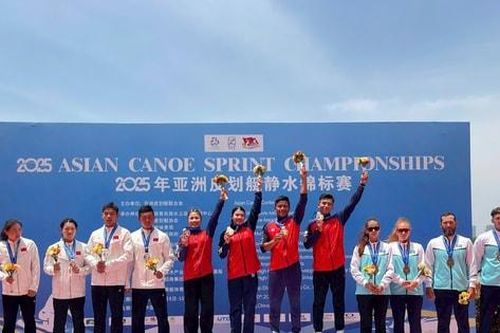 Canoe Việt Nam xuất sắc đoạt Huy chương vàng tại giải châu Á