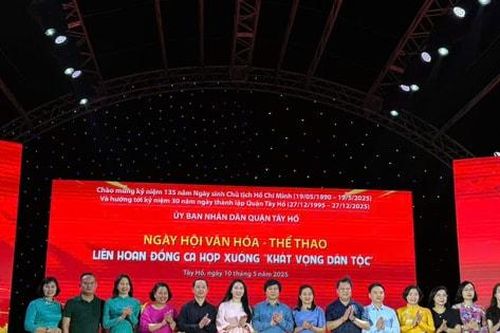 Đặc sắc Liên hoan đồng ca hợp xướng chủ đề 'Khát vọng dân tộc'