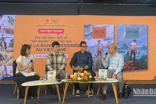Ra mắt bộ truyện tranh của họa sĩ Pháp về người Việt xa xứ đầu thế kỷ 20