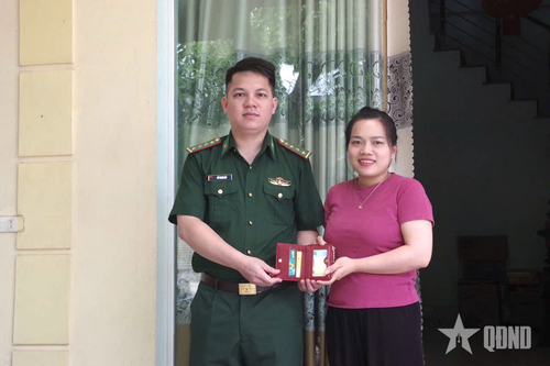 Bộ đội Biên phòng tỉnh Lai Châu: Đại úy Đỗ Thanh Hải trả lại của rơi