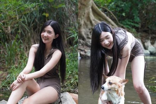 Hóa 'nữ thần tắm suối', hot girl Thái Lan khiến nhiều người mê mẩn