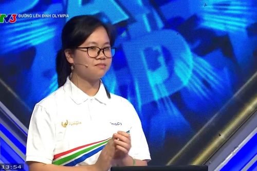 Nữ sinh Quảng Trị thắng thuyết phục trận thi tháng Olympia