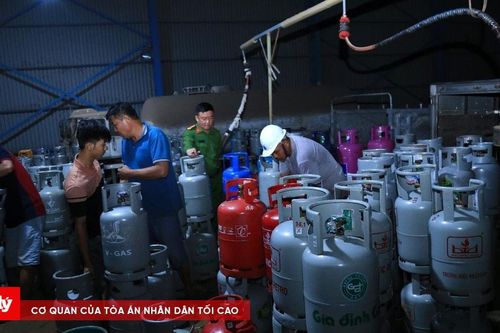 Tạm giữ 3 xe tải bồn chứa khí gas và hàng ngàn vỏ bình các loại