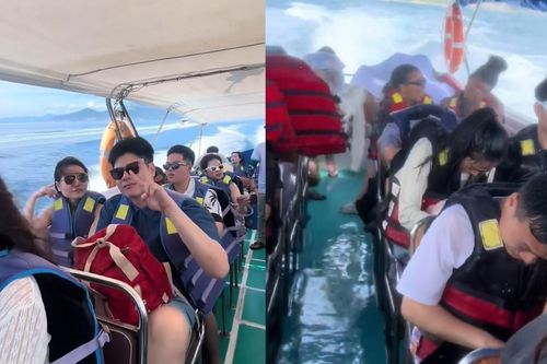 Du khách gặp cảnh 'dở khóc dở cười' khi đi tàu ra đảo xinh đẹp ở Nha Trang