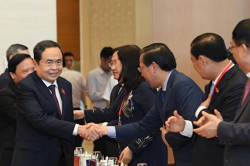 Bí thư Đảng ủy Quốc hội, Chủ tịch Quốc hội Trần Thanh Mẫn dự Đại hội Đảng bộ Ủy ban Văn hóa và Xã hội lần thứ I