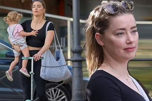 Amber Heard lần đầu công khai cặp sinh đôi sau thời gian dài sống kín tiếng