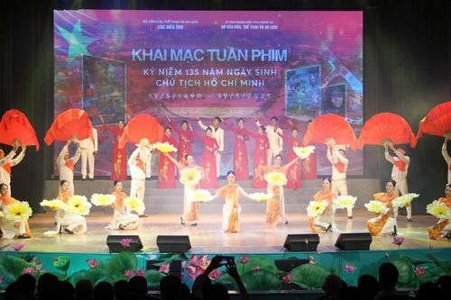 Khai mạc Tuần phim kỷ niệm 135 năm Ngày sinh Chủ tịch Hồ Chí Minh