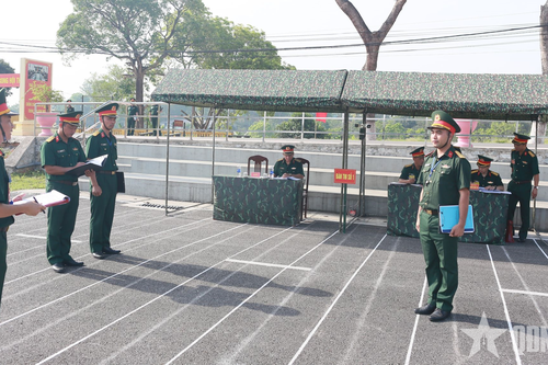 Binh chủng Tăng thiết giáp: 76 cán bộ, sĩ quan tham gia Hội thi cán bộ huấn luyện điều lệnh giỏi năm 2025