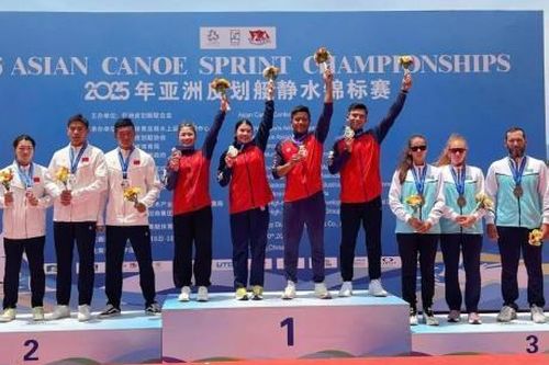 Canoeing Việt Nam giành HCV châu Á