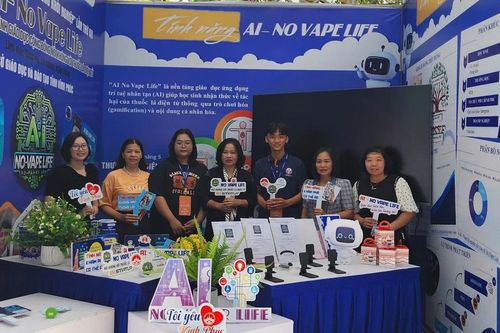 Dự án 'AI - No Vape Life': Hành trình giành giải Nhất SV - STARTUP