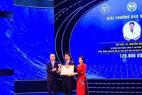 4 nhà khoa học được vinh danh tại Giải thưởng Bảo Sơn