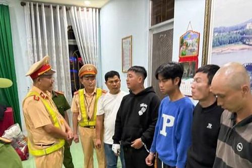 Quảng Ngãi bắt nhóm nghi can gây án ở Lâm Đồng trên đường bỏ trốn