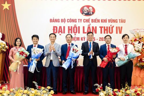 Đại hội Đảng bộ PV GAS VUNG TAU lần thứ IV, nhiệm kỳ 2025 – 2030: 'Một đội ngũ – Một mục tiêu'
