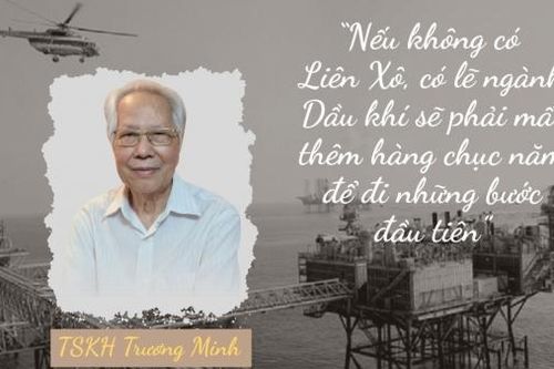 TSKH Trương Minh: Sự đồng hành bền bỉ và đầy nghĩa tình của Liên bang Nga với ngành Dầu khí Việt Nam