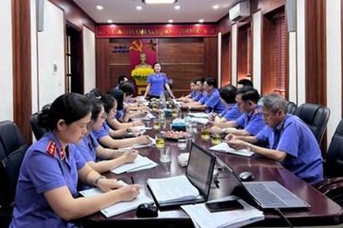 VKSND TP Cẩm Phả, huyện Vân Đồn và Cô Tô họp bàn phương án sắp xếp, tinh gọn bộ máy