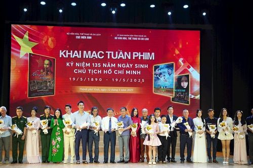 Khai mạc tuần phim kỷ niệm 135 năm Ngày sinh Chủ tịch Hồ Chí Minh
