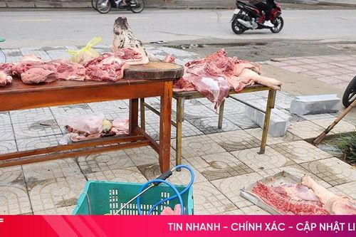 Thu giữ 116kg thịt lợn không rõ nguồn gốc xuất xứ