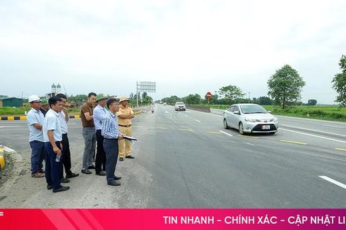 Kiểm tra, xử lý các bất cập về giao thông trên tuyến kết nối cao tốc ở Hà Tĩnh