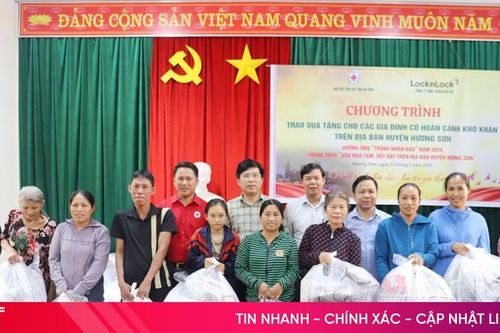 Nhiều phần quà thiết thực đến với hộ khó khăn ở Hương Sơn