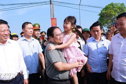 Thủ tướng Phạm Minh Chính dự Lễ khởi công dự án cao tốc Ninh Bình-Hải Phòng