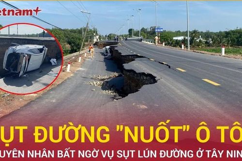 Hé lộ nguyên nhân gây ra sụt lún đường dẫn lên cầu ở Tây Ninh